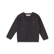 7BKNIT 9J: Charcoal Knitted Cardigan (3-8 Years)